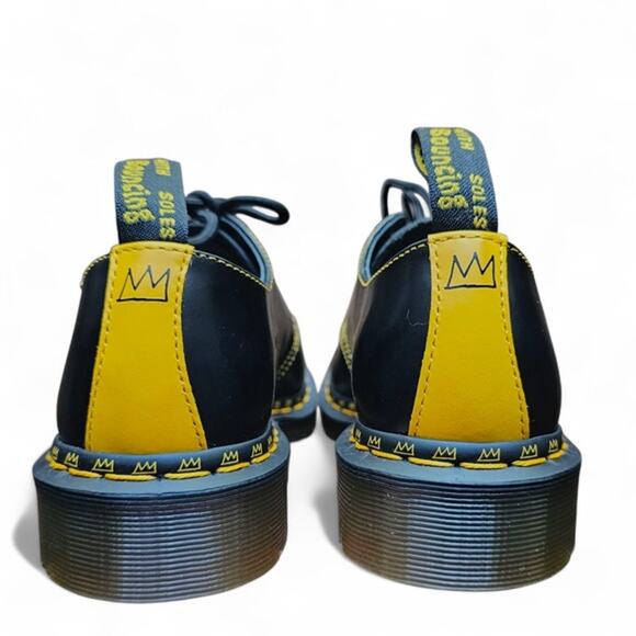 Dr. Martens 1461 Basquiat Jean-Michel Pez Dinosaur Oxford Derby Shoes EU 37 - Picture 10 of 16